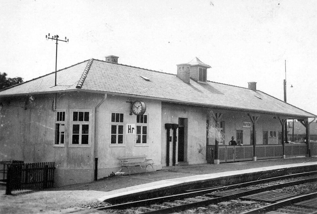 Bahnhof in Herste