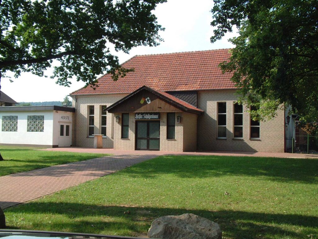 Schützenhalle wird gebaut